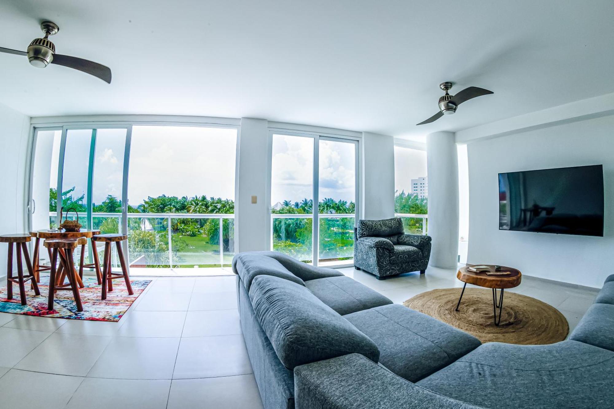 New Beachfront Luxury Apartments Cancún Exterior foto